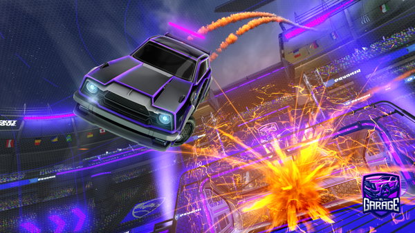 A Rocket League car design from doomsyy_