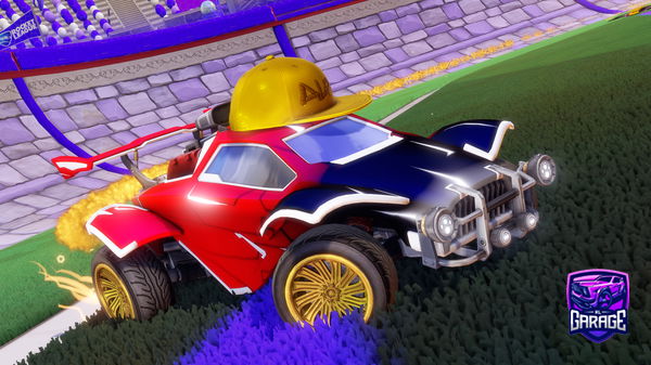 A Rocket League car design from LucasPut