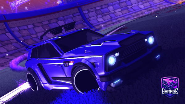 A Rocket League car design from Moonlion2110