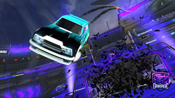 A Rocket League car design from GHOST_rayan