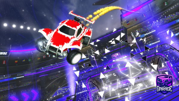 A Rocket League car design from Hero_on_tiktok