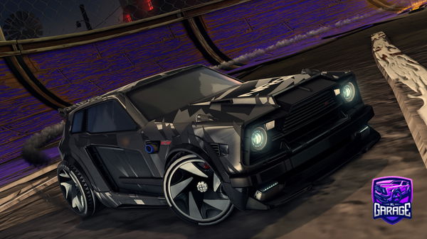 A Rocket League car design from KTRLCluB