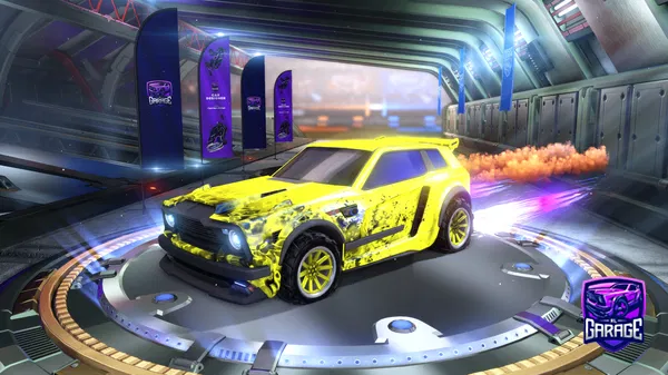 A Rocket League car design from RiverofHearth