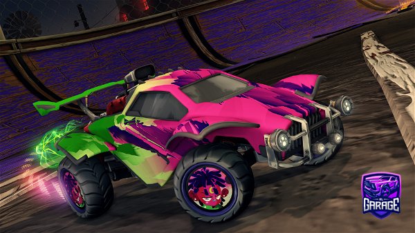 A Rocket League car design from T-Crafter