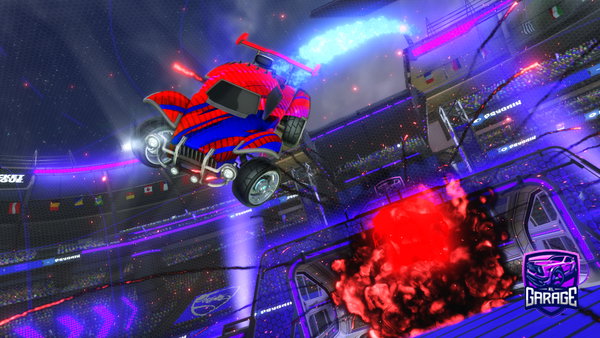 A Rocket League car design from benbo32