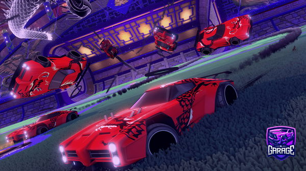 A Rocket League car design from DooWoo
