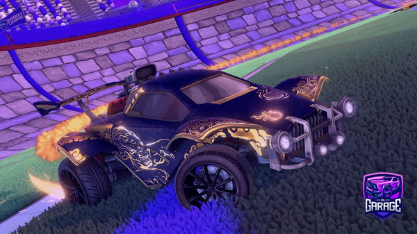 A Rocket League car design from JGolzXbox