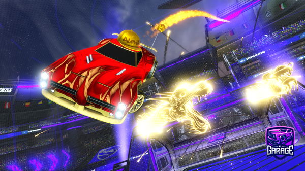 A Rocket League car design from sross44