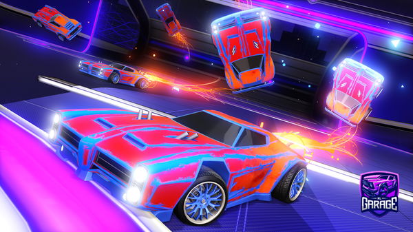 A Rocket League car design from Exovize