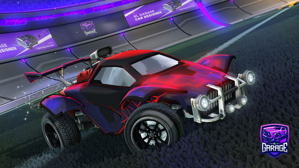 A Rocket League car design from Domisagoat17