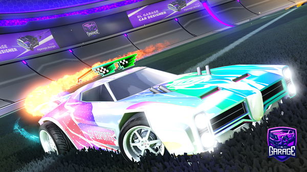 A Rocket League car design from mcnedsman