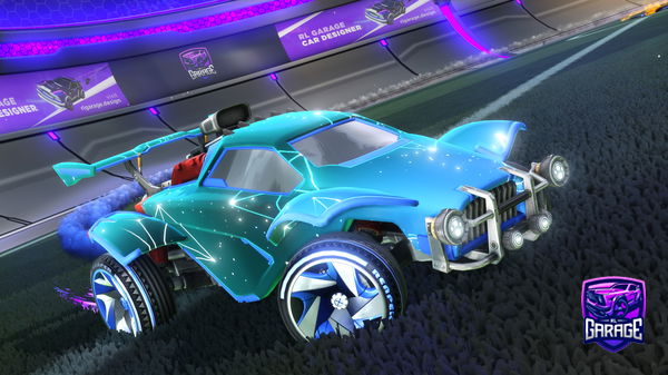 A Rocket League car design from Mike239054