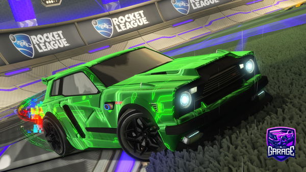 A Rocket League car design from AzureFracture