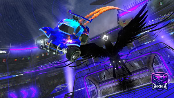 A Rocket League car design from CezarNinja