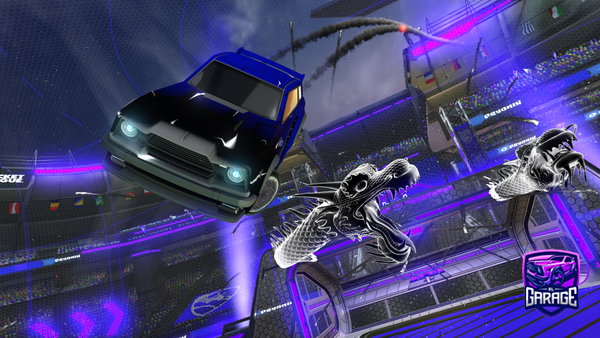 A Rocket League car design from Samji-