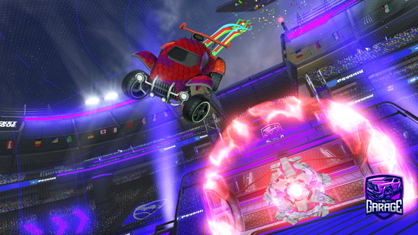 A Rocket League car design from 12345inconnue