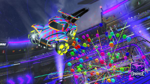 A Rocket League car design from Sleepless8