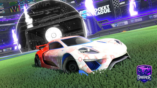 A Rocket League car design from Squid120