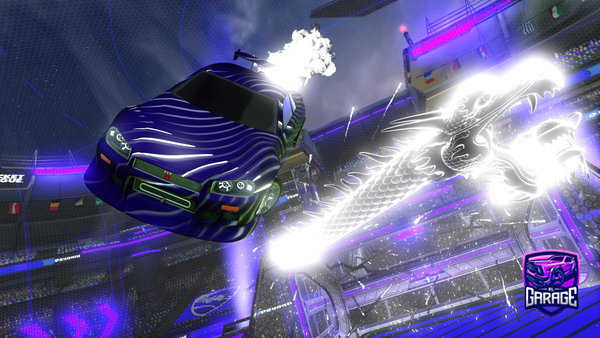 A Rocket League car design from Mefazemonster
