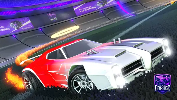 A Rocket League car design from THDsky