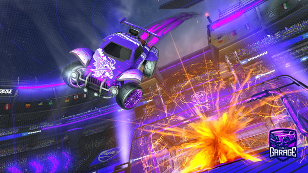 A Rocket League car design from nebthepro239
