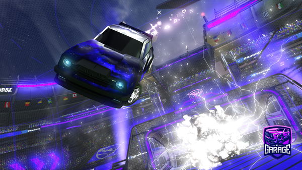 A Rocket League car design from Wassmiss