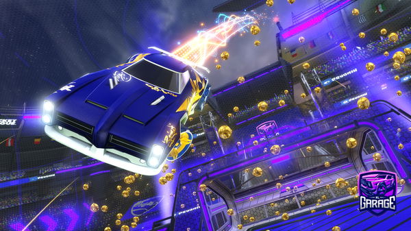 A Rocket League car design from Delgados