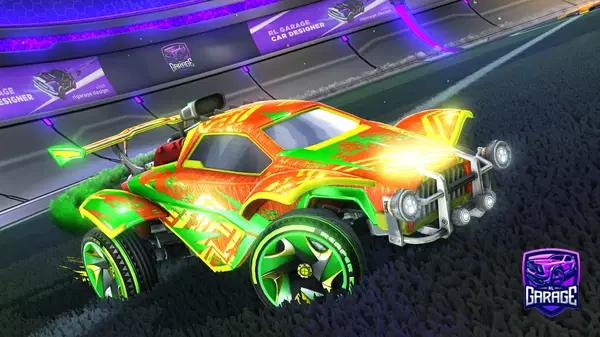 A Rocket League car design from joaopedrocsacs