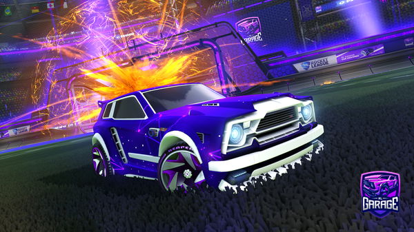 A Rocket League car design from OBDU_KriZm0