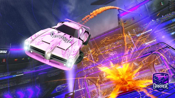 A Rocket League car design from happychappyohio