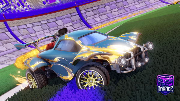 A Rocket League car design from MopZzzy