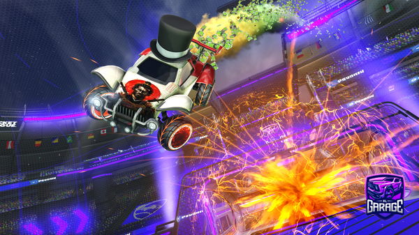 A Rocket League car design from varatiki