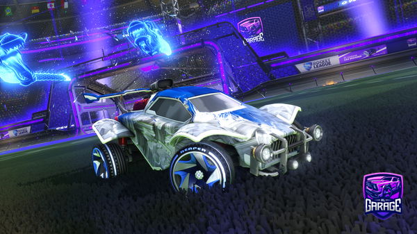 A Rocket League car design from Ahmedfreezer