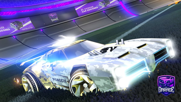 A Rocket League car design from ScrpnClan