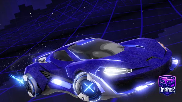 A Rocket League car design from ocloudedo