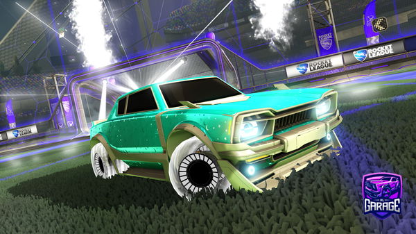 A Rocket League car design from daizko