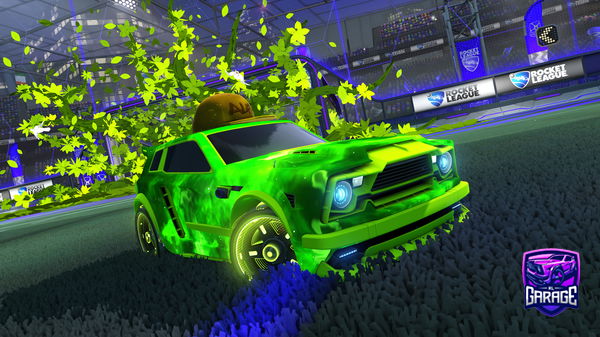 A Rocket League car design from Hotakomey
