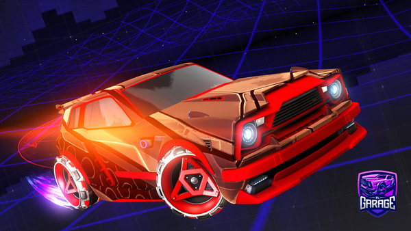 A Rocket League car design from Yakaveli