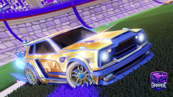 A Rocket League car design from RocketFace4000