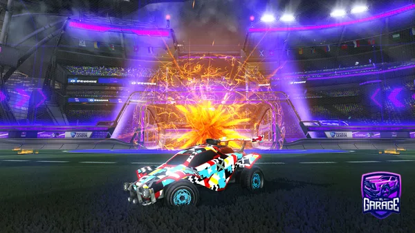 A Rocket League car design from Zirered