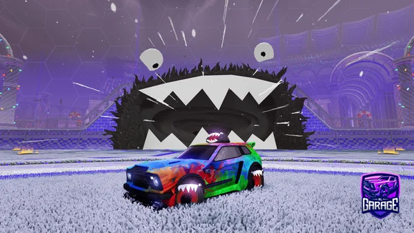 A Rocket League car design from elliottgamer432