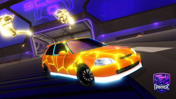 A Rocket League car design from Klopek77