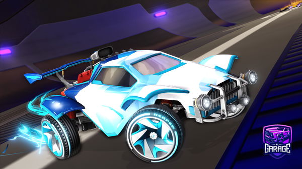 A Rocket League car design from ExotikSC