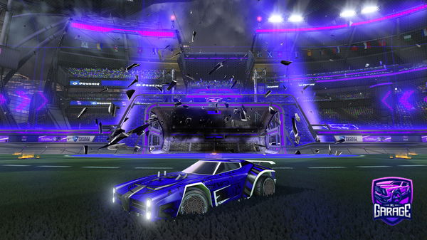 A Rocket League car design from Baderwhske