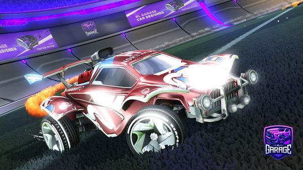 A Rocket League car design from Shyyfty