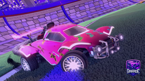 A Rocket League car design from Inbreker033