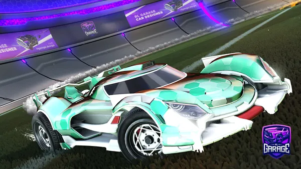 A Rocket League car design from Ristau13
