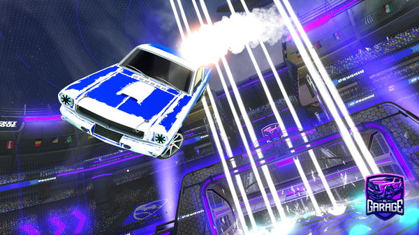 A Rocket League car design from Whitehead