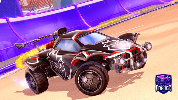 A Rocket League car design from Crayonzs