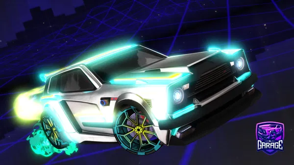 A Rocket League car design from JustBaileyBro